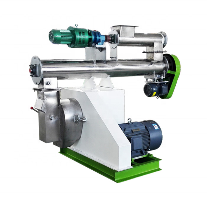110kw 10t/H Animal Feed Production Plant Corn Soybeans Grass Pellet Machine
