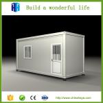 hot sale ready made china prefabricated 20ft container van house for sale