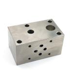 Excavator Parts OEM Customer Hydraulic Valve Blocks Metal Processing Machinery