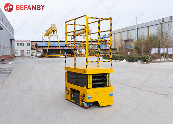 Lift Climbing AGV Electrical Powered Carts