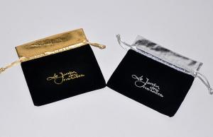 Wholesale ISO9001 Eco Velvet Drawstring Pouch Small Bags Custom Logo Printed OEM from china suppliers