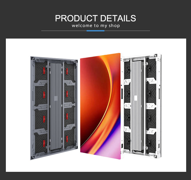 Outdoor Full Color P8 P10 LED Video Wall With Linsn Novastar Controller