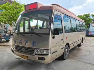 Wholesale 44 Seats 25 Seats Used Coaster Bus 150kw Automatic LHD Electric Bus from china suppliers