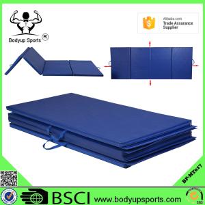 Wholesale OEM 240*120CM 4 Fold Yoga Exercise Mat 4/5CM Thickness Customized Logo from china suppliers
