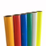 Diamond Prismatic Reflective Adhesive Vinyl Film Green Self Adhesive