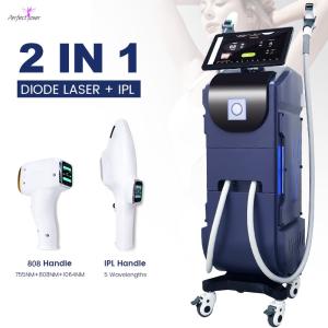 Wholesale CE/FDA Quality Skin Care Photorejuvenation Ipl + 808Nm Diode Laser Hair Removal Machine from china suppliers