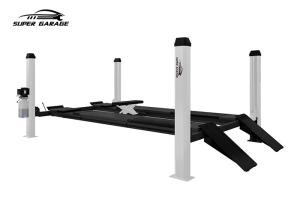 Wholesale Four Wheel Alignment 4 Post Hydraulic Garage Car Lift Capacity 4000Kgs from china suppliers