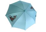 Fiberglass ribs Frame Kids Compact Umbrella Pongee Materails Silk Screen