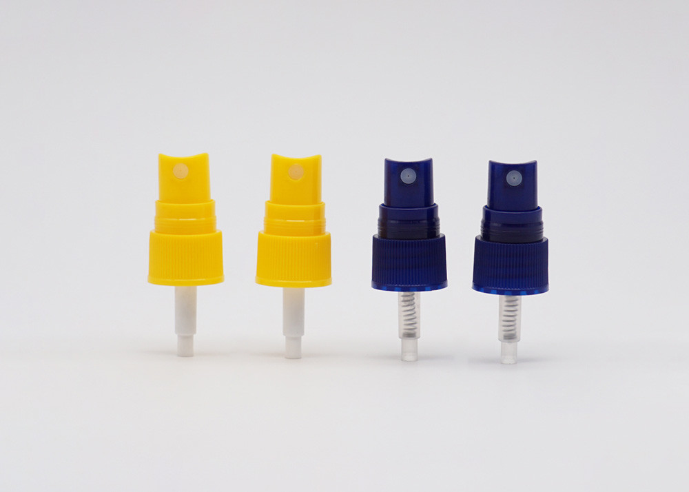 Plastic Fine Mist Sprayer Pump With Silver Case 24mm Screw