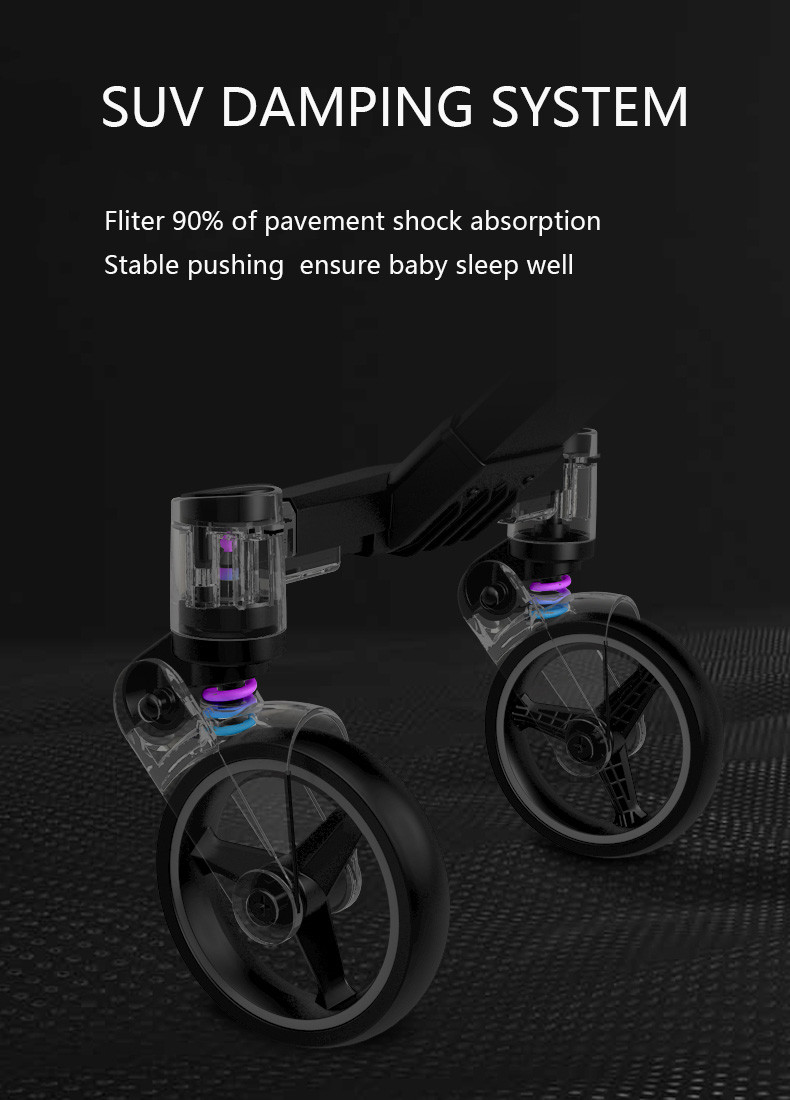 High Landscape 5.9 KG Aluminum Baby Sport Stroller Pram Pushchair Lightweight