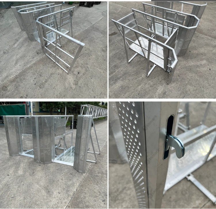 1.5M Portable Concert Crowd Control Barrier Safely Line Up Modular System