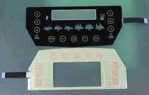 Wholesale translucent black glass or PET Capacitive Membrane Switches, capacitive touch membrane keypad from china suppliers