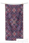 Quick Drying Lightweight Fast Dry Printed Microfiber Beach Towel For Travel