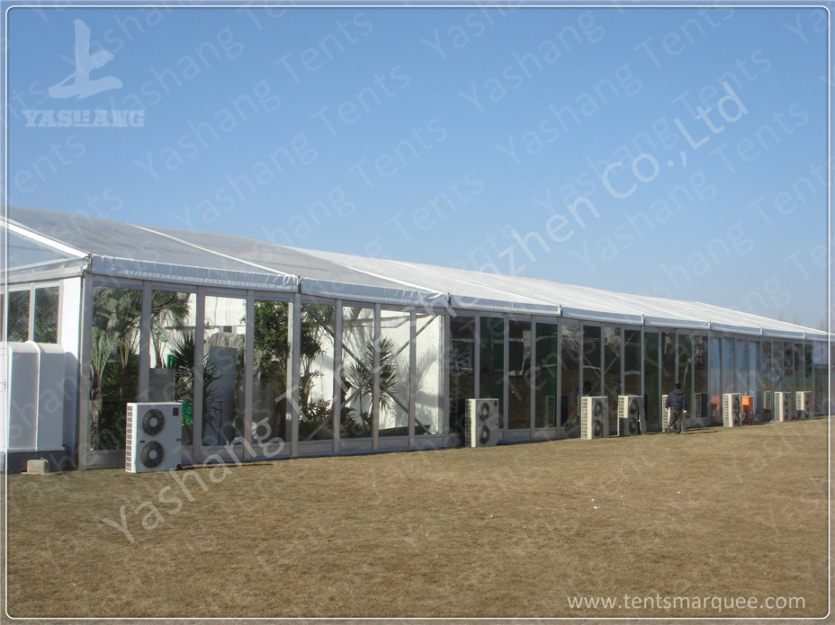 Transparent Glass Walls Clear Span Tents Waterproof Unique Marquee Hire