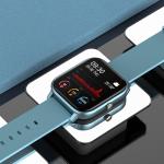 BT4.0 P8 Heart Rate Blood Pressure Oxygen Watch , Gel Band Watch For Xiaomi
