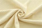yellow color microfiber microfibre waffle weave sports towels with pockets