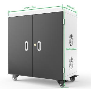 Wholesale Library 36 Slots Lockable Tablet Charging Cabinet Station CE FCC from china suppliers