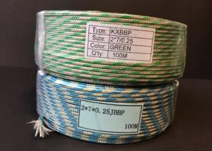 Wholesale Type K Extension Cable KXBBP 2*7/0.25 Green from china suppliers