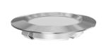 A1116 Round Recessed Spotlight, silver color, Aluminum + PS, SMD2835, 3000/4000