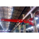 Motorized 3 Ton Pillar Mounted Jib Crane Hoist For Material Lifting