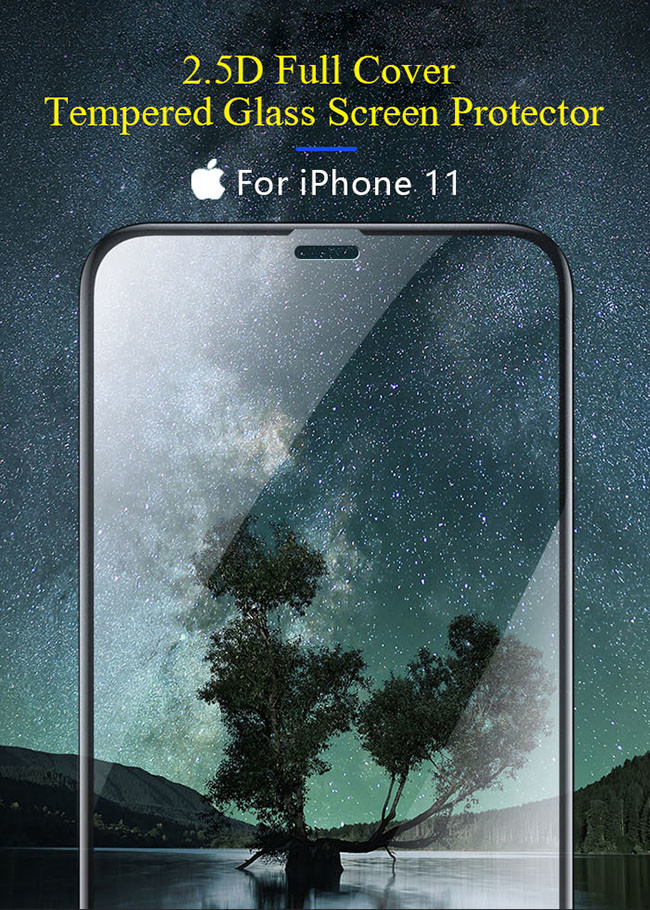 iPhone 11 High Transparency Anti Oil Tempered Glass Screen Protector