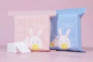 Wholesale Portable Disposable Makeup Remover 180pcs/Bag Cotton Cosmetic Pads from china suppliers