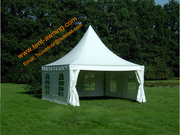 Aluminum Pagoda Tent, Waterproof, Fireproof Tent Canopy for Event Party