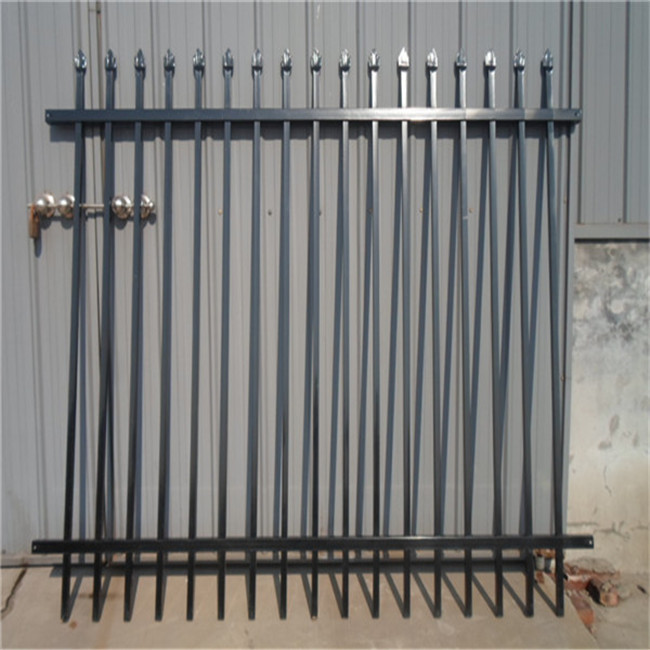 Decorative and ornamental garden 2.1x2.4m school security fencing for sale