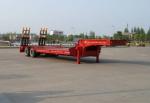 Economic 2 Axles 40 Tons Low Bed Semi Trailer With Heavdy Duty Steel Spring