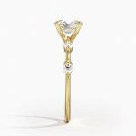 Aimee Diamond Engagement Ring With 0.75 Carat Oval Diamond