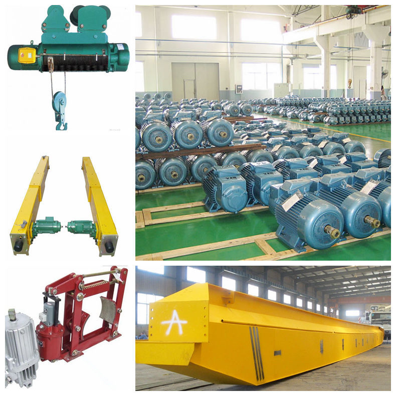 3-10t Low Headroom Overhead Crane with Electric Hoist (LDP)