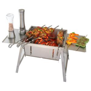 Wholesale Foldable Grill Outdoor BBQ Equipment Smooth Edge Easily Cleaned from china suppliers