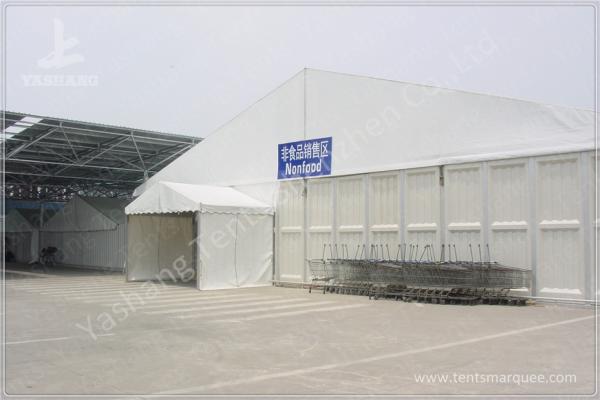 Retail Trade Big Clear Span Marquee Tent With A Frame Roof / Galvanized Steel