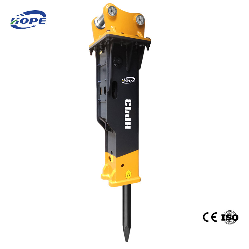 Komatsu Digger Hydraulic Rock Breaker Attachment Alloy Steel 10-15 Ton100