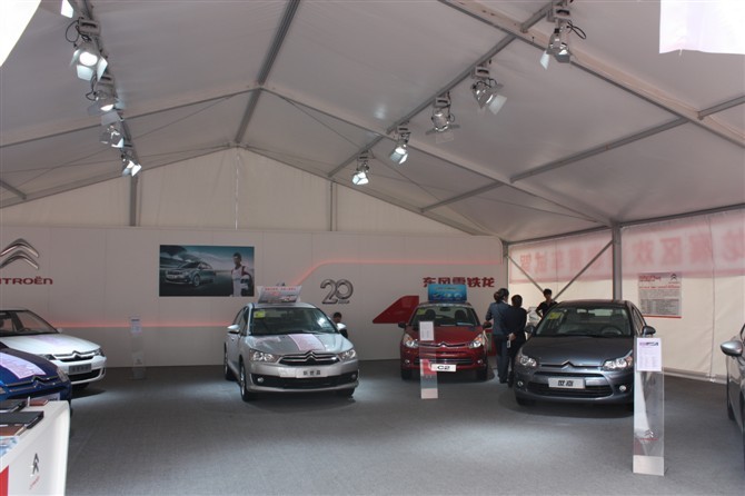 Customized Over 15 Years Life Span Marquee Party Tent For Car Parking Garage