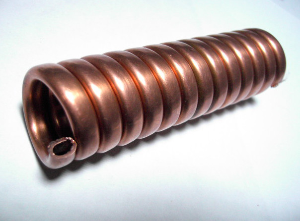 RF Copper Tube Induction Coil Assembly Spring for Medical Applications