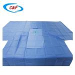 Disposable Sterile Orthopedic Hand Drapes Sheet Blue For Surgical OEM