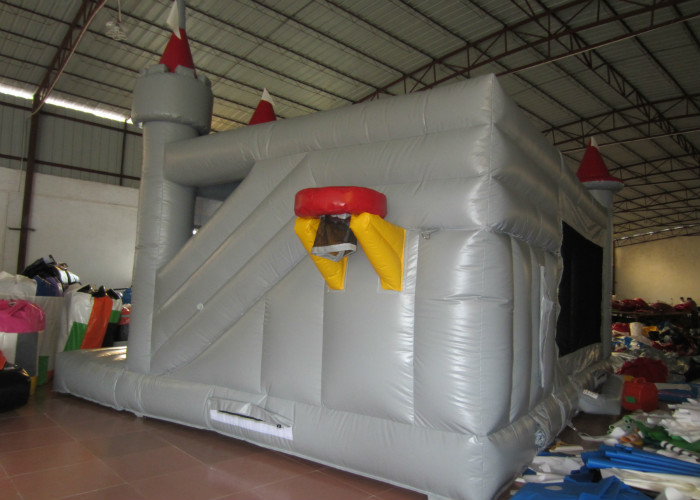 Bavaria Combo Inflatable Jump House 0.55mm Pvc Tarpaulin 6 X 4.4m Waterproof