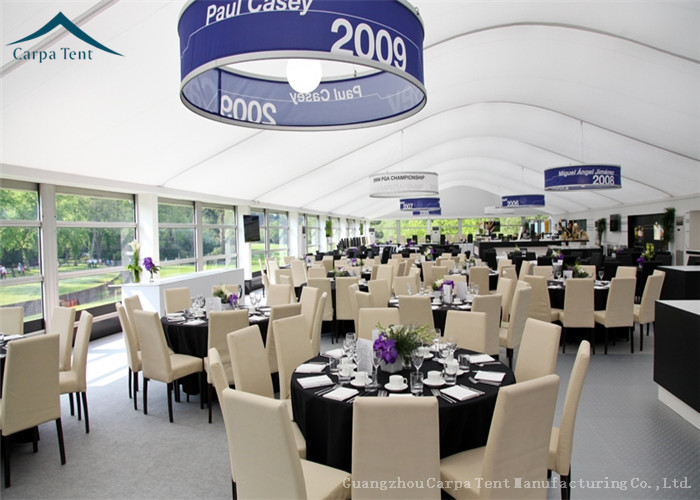 25m By 45m Dome Shape Aluminium Frame Tents Canopy For Opening Ceremonies