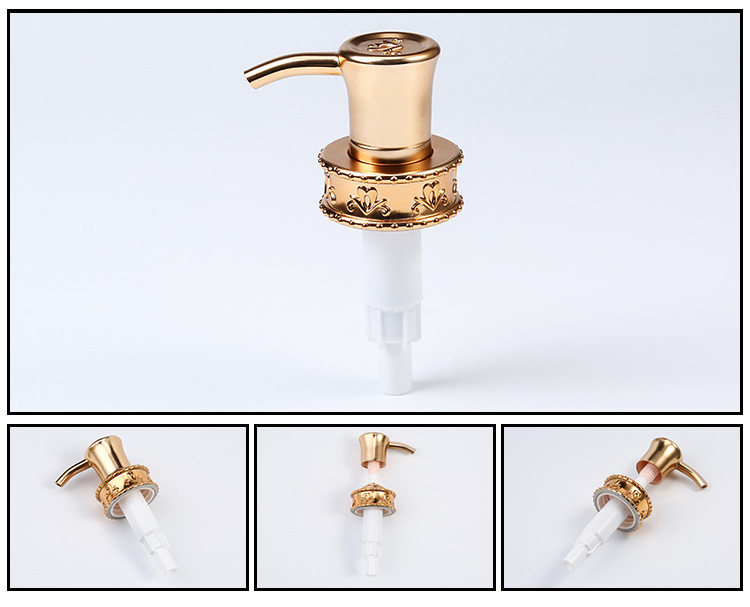 1.5CC Dosage Plastic Lotion Pumps With Twist Lock System