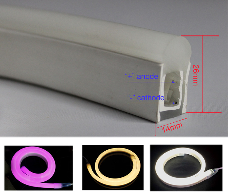 14*26 LED Neon Soft Tube Light