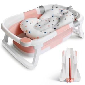 Wholesale Lightweight Baby Bathtub Plastic Collapsible Bathtub With Electronic Thermometer from china suppliers