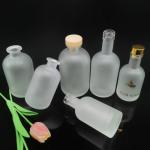 500ml 700ml 750ml Clear Glass Whiskey Brandy Vodka Bottle for Beverage Market