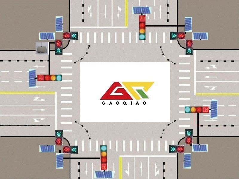 12VDC 200mm Traffic Light With Anti-UV Plastic PC Housing Wireless Controller