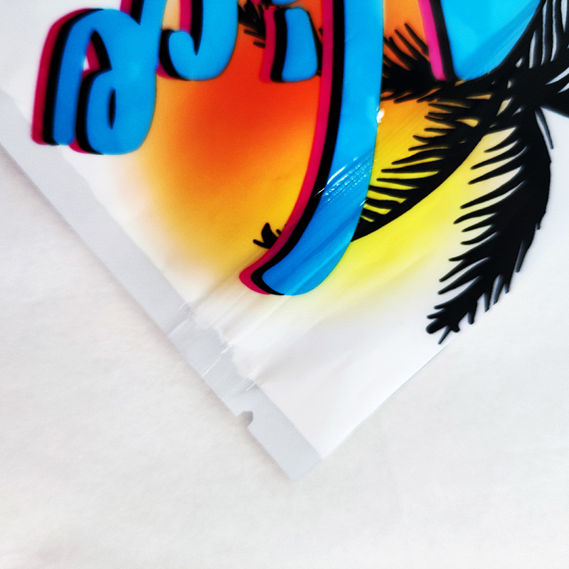 Heat Seal Plastic Bag Packaging 3.5g weed Bags Mylar Soft Touch Pouch