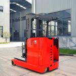 1.5 - 2T 8m Battery Powered Stand On Electric Reach Truck EPS Steering