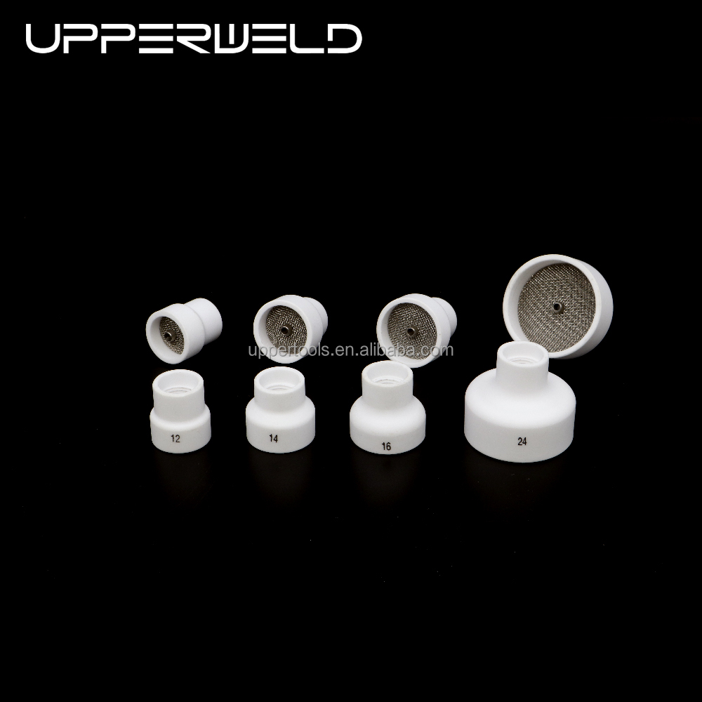 Tig Welding Cups for Welding Torch WP17 18 26 White Ceramic Tig Consumables 0.05kg