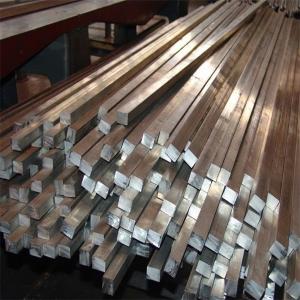 China AISI Cold Rolled Stainless Steel Square Bar 201 BA 50*50mm ISO 9001 on sale