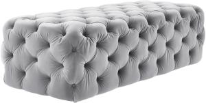 Wholesale classic furniture bottom tufted velvet fabric ottoman 3 colour fabric bartools event for event living room from china suppliers