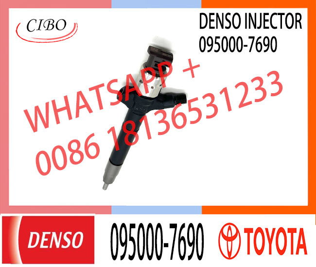 095000-7690 0950007690 Common Rail Injector DCRI107690 23670-09270 23670-0R050 for Toyota RAV4 2.0 D 1AD/2AD-FTV 095000-
